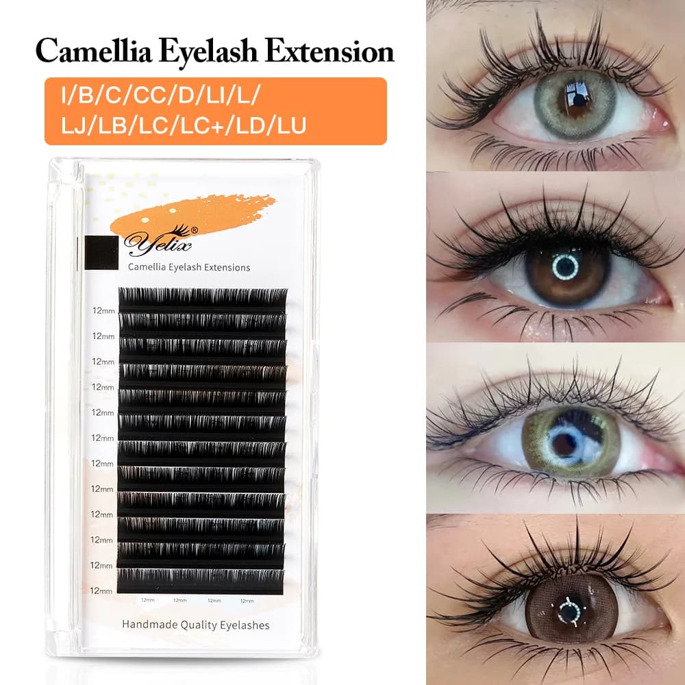 Camellia Bloom természetes hatású egyedi műszempilla extensionök