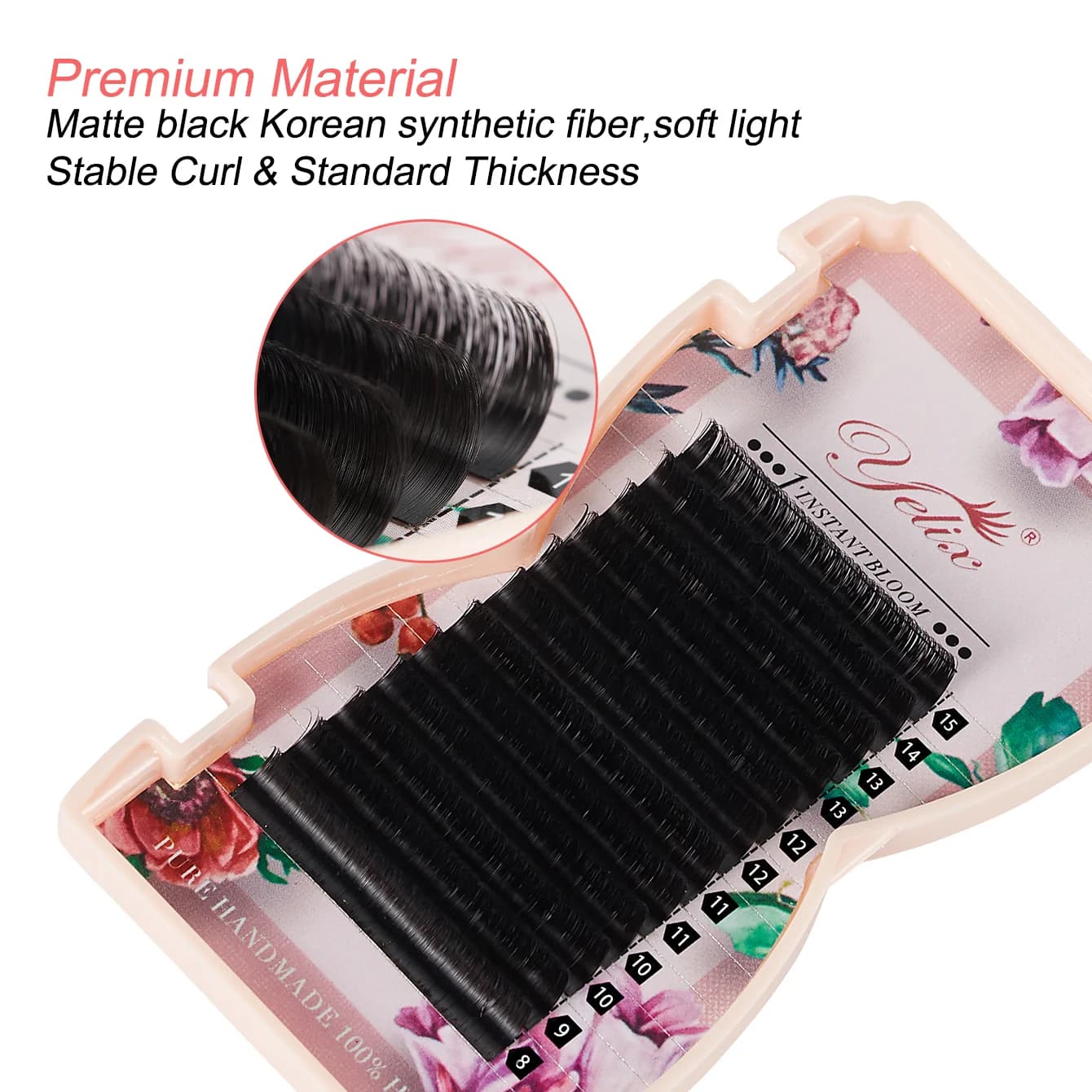 Easy Fan Mega Volume Szemöldök- és Pillaszempillák, 0.03/0.05mm
